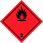 ADR klasse 2 pictogram