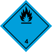 ADR klasse 4.3 pictogram