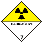 ADR klasse 7 pictogram